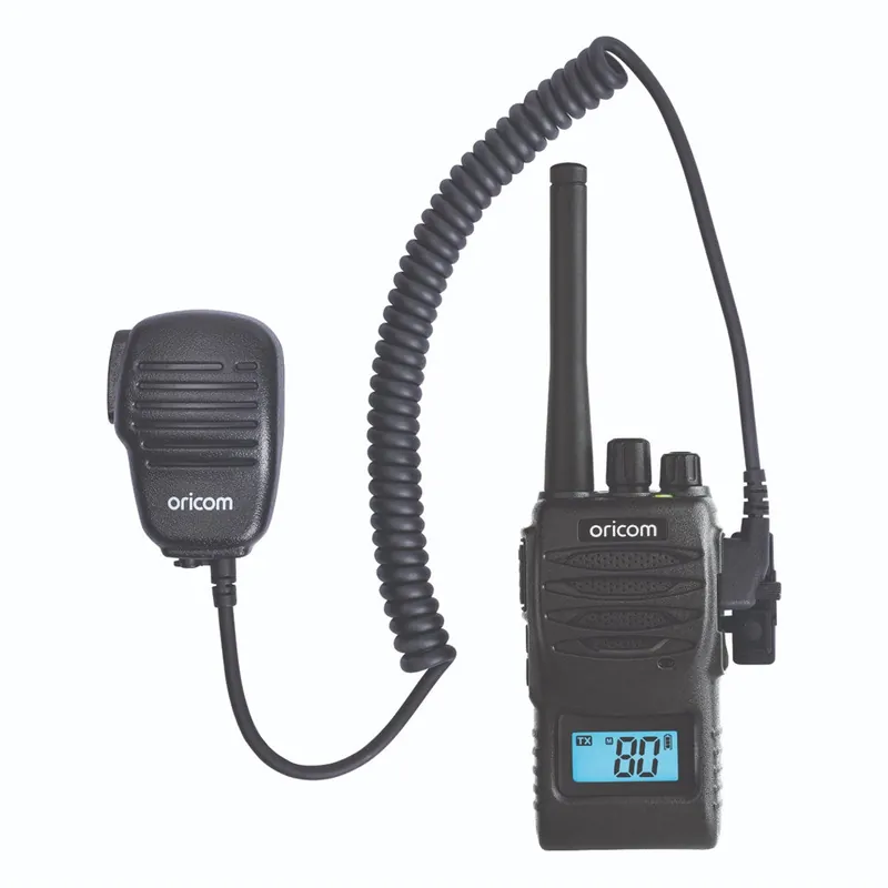 Oricom UHF5400BK-SPK 5 Watt Handheld UHF CB Radio with Speaker Microphone Discount