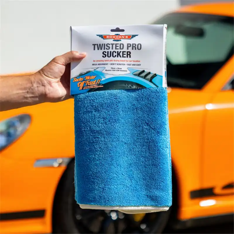 Bowden's Own 70x50cm Double Sided Twisted Pro Sucker Microfibre Drying Cloth - BOTPS Luxury
