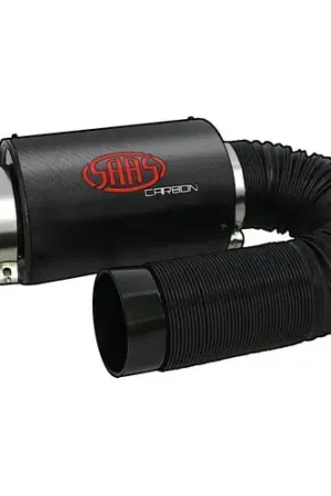 SAAS Carbon Matt Cold Air Box Filter Kit 76mm Inlet\\/Outlet - SF1004 Best Choice