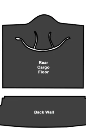 Sound Deadener for 1963-67 Chevrolet Corvette Roadster Mastic with Pad Rear 4Pc Reduced Price