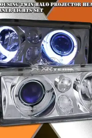 Best Choice ChromeDual Halo Headlights With Corner