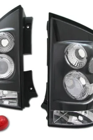 Shop Now JDM Black Clear Taillights