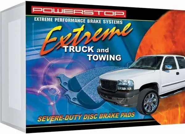 Crafted Power Stop Friction Z36 Truck & Tow Brake Pads - Front - Z36-154