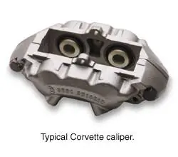 Next Day Delivery SSBC Stainless Steel Sleeved Caliper with Aluminum Piston - Right Rear - A04-E