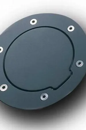 All Sales Billet Fuel Door - Black Powder Coated - 6092KNL Markdown