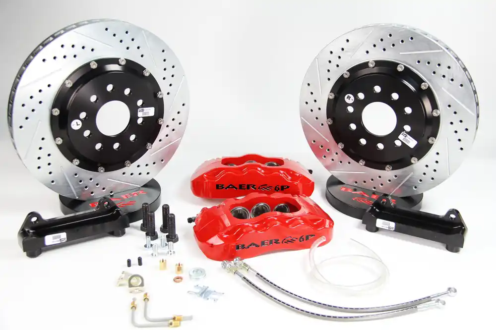 Certified Baer Brakes 4302464S Baer Brakes 13" Pro+ Rear Brake Kit, Silver, SDZ