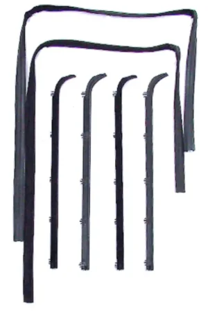 Window Sweeps Felt Kit Front Left and Right Hand 6-Piece for 1983-1990 Ford XLT Price Drop