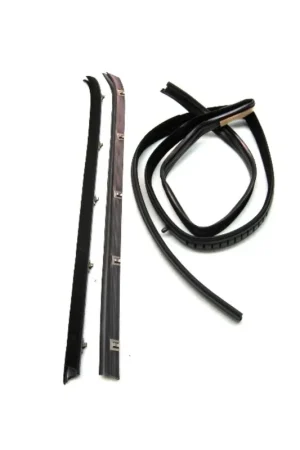 Window Sweeps Channel Kit LH for 1973-1991 Chevrolet Vehicles Fresh Stock