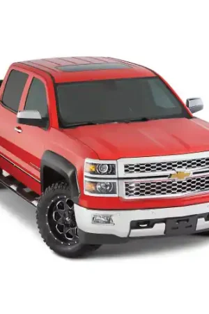 Bushwacker 2019-2020 Chevrolet Silverado 1500 Extend-A-Fender Style Flares 4pc 78.8 Bed- Black #40929-02 New Release