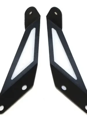 Fishbone Offroad 07-18 Jeep Wrangler JK Hood Light Mount Brackets High Quality