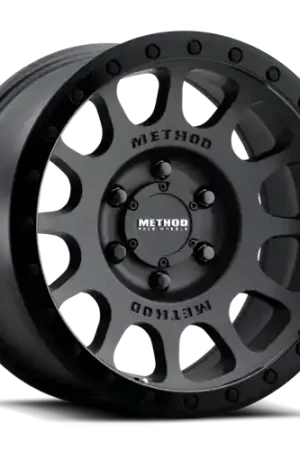 Holiday Sale Method MR305 NV 18x9 18mm Offset 6x5.5 108mm CB Double Black Wheel