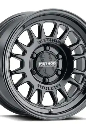Today Only Method MR318 17x8.5 0mm Offset 6x5.5 (6x139.7) 106.25mm CB Gloss Black