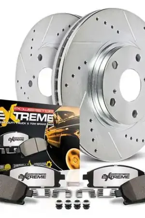 Power Stop 2021-2023 Ford Bronco Rear Z36 Truck & Tow Brake Kit Mega Sale