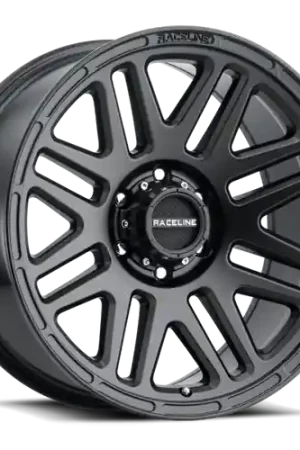 Raceline 944B Outlander 18x9in / 8x170 BP / 12mm Offset / 125.2mm Bore - Satin Black Wheel Express Delivery