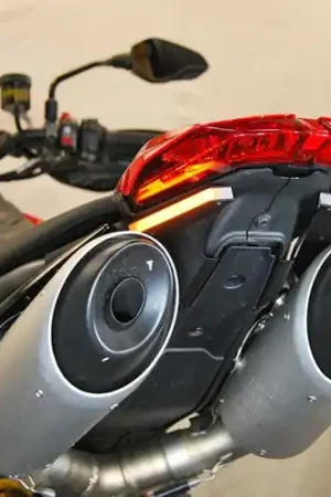 Limited Time New Rage Cycles 2019-2024 Ducati Hypermotard 950 Rear Turn Signals - 950-RB
