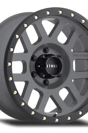 In Demand Method Race Wheels | MR309 Grid | TITANIUM / BLACK STREET LOC | 18x9 | 18 Offset | 5.75 Backspacing | 8x180 | MR30989088818