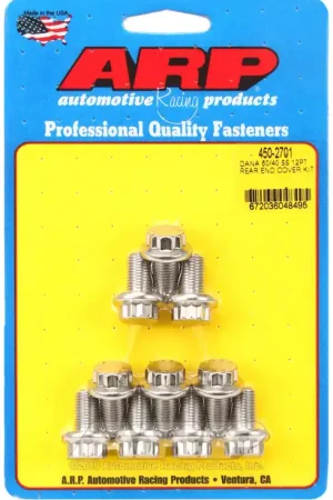 New Arrival ARP Ford Dana 60/40 SS Rear End Cover Bolt Kit - 450-2701