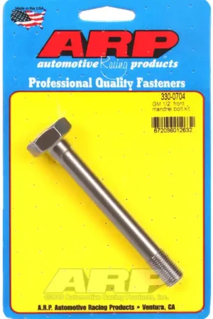 Shop Now ARP GM 1/2 Inch Front Mandrel Bolt for Automotive Applications- 330-0704