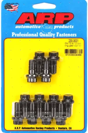 ARP GM 10 and 12 Bolt Ring Gear Bolt Kit - High-Strength Fasteners for Automotive Applications Exclusive Offer