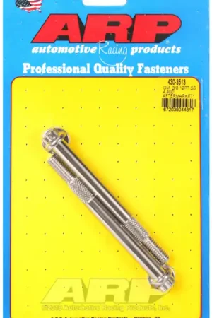 ARP GM 3/8 Inch x 4.40 Inch Stainless Steel Starter Bolt Kit- 430-3513 Factory Price