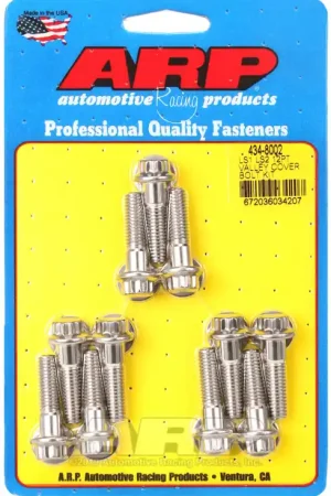 Flash Sale ARP LS1 LS2 SS 12pt Valley Cover Bolt Kit - High-Performance Engine Components for Chevrolet LS Engines