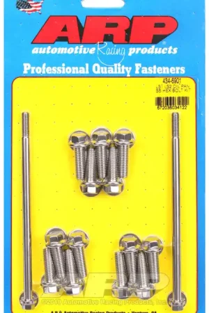 ARP LS1 LS2 SS Hex Oil Pan Bolt Kit for Chevrolet LS Engines Warranty Included