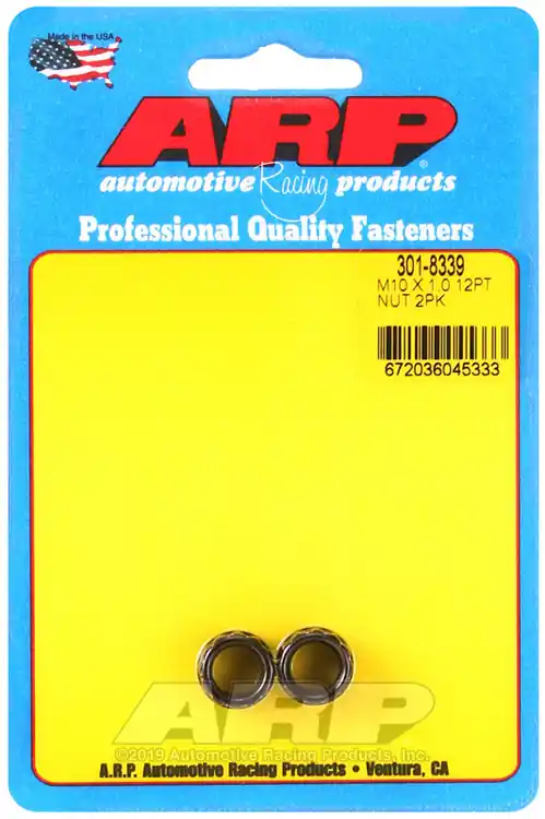 ARP M10 x 1.00 12-Point Nut Kit for Automotive Applications Brand New