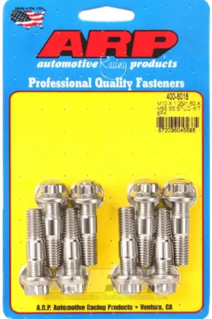 ARP M10 x 1.25/1.50 x 48mm Broached Stud Kit for Automotive Applications Must Have