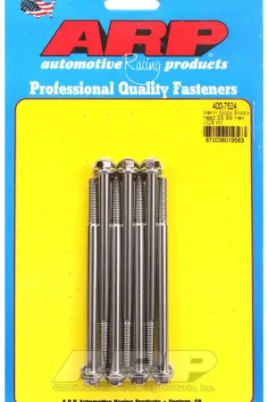 ARP Merlin Block and Brodix Head Big Block Hex Valve Cover Bolt Kit -- 400-7524 High Quality