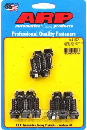 Price Cut ARP Mopar 340-360 Hex Header Bolt Kit - High-Performance Automotive Exhaust Fasteners