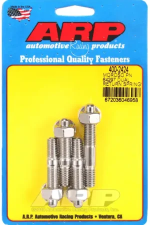 ARP Moroso 64927 Dual Return Spring No Spacer Plate Stainless Steel Carb Stud Kit Bulk Order