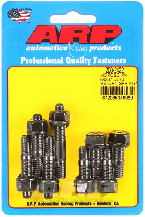 ARP Moroso 64927 Dual Return Spring with 2-inch Spacer Plate Carb Stud Kit Final Sale