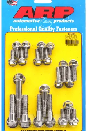 New Arrival ARP Muncie 4-Speed Transmission Case Bolt Kit for 1969-1975 Super Sport Models- 430-9801