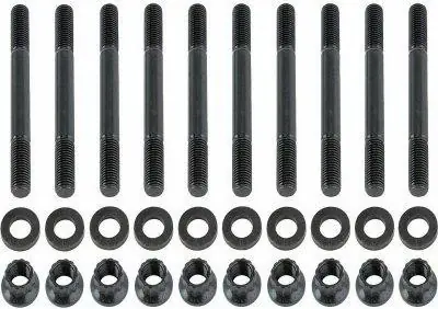 Last Chance ARP Nissan L20 Main Stud Kit - Engine Fastener Replacement for Nissan 610, 620, 710, and 720 Models