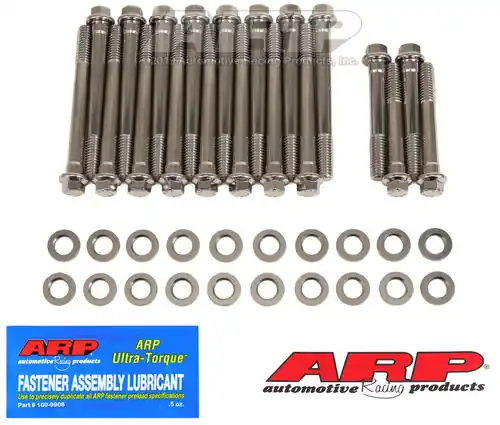 ARP Oldsmobile 350-455 7/16 Inch Stainless Steel Hex Head Bolt Kit Discount