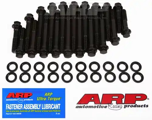ARP Pontiac 400-455 W/ Edelbrock D-Port Head Bolt Kit - High-Performance Engine Fastener Set Professional Grade