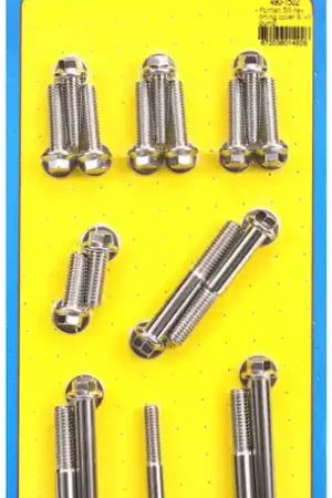 ARP Pontiac SS Polished Hex Timing Cover and Water Pump for Classic Pontiac Engines Cheap