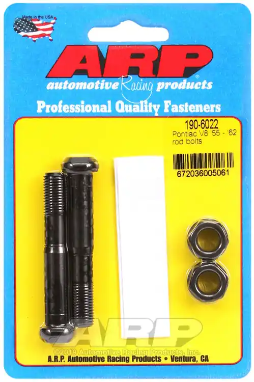 Certified ARP Pontiac V8 55-62 Rod Bolts - High-Strength Engine Fasteners for Classic Pontiac Vehicles