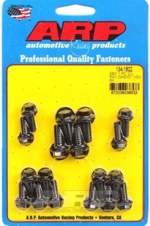 Mega Sale ARP SB Chevy 1-Piece Oil Pan Gasket Hex Bolt Kit