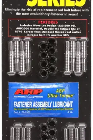 Time-Limited ARP SB Chevy 283-327 & Inline 6 Wave-Loc Rod Bolt Kit Part Number ARP234-6401
