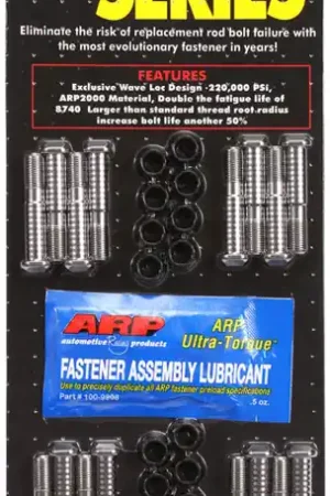 ARP SB Chevy 350 Wave-Loc Rod Bolt Kit | High-Strength Engine Fasteners Bulk Order