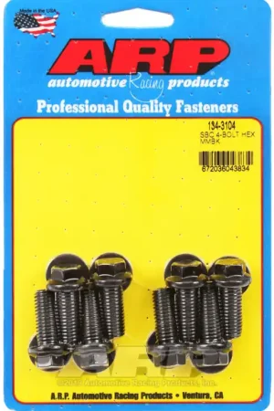 ARP SB Chevy 4-Bolt Hex Motor Mount Bolt Kit - High-Strength Automotive Fasteners Fast Shipping