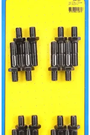 Hassle-Free Returns ARP SB Chevy 7/16 Inch Rocker Arm Stud Kit - Pack of 16 for Small Block Chevy Engines