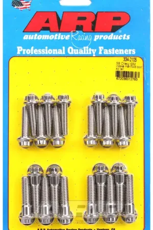 ARP SB Chevy SB2 Intake Manifold Bolt Kit - Tall Head Bolts for Performance Applications Express Delivery