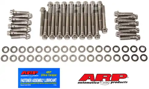 ARP SB Chevy Small Block 12-Point Head Bolt Kit - 434-3701 Best Seller