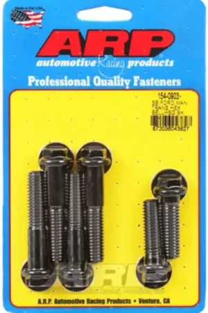 ARP SB Ford Manual Transmission Hex Bellhousing Bolt Kit - Durable High-Performance Fasteners for Ford Vehicles Limited Time