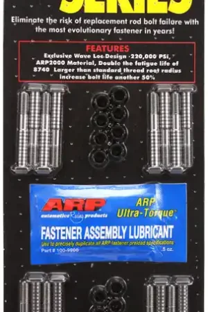 ARP SB Ford 289-302 Standard Wave-Loc Rod Bolt Kit - 254-6402 Hot Deal