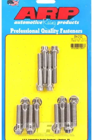 ARP SB Ford 351 SVO Intake Manifold Bolt Kit - High-Strength Fasteners for Performance Engines Special Offer