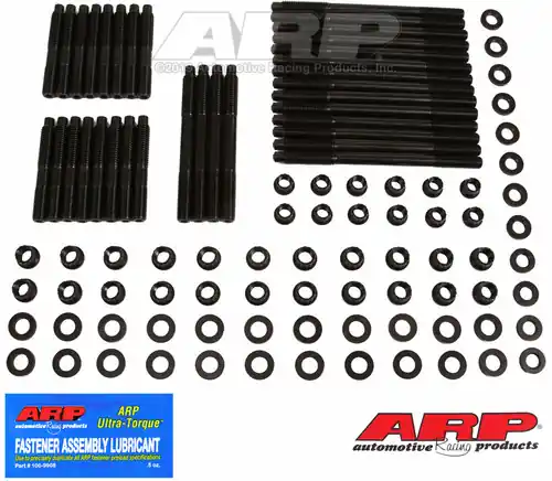 Express Delivery ARP SBC Engine Block with Brodix Rocker Aluminum Black Finish and WT Jones GB2200 Heads