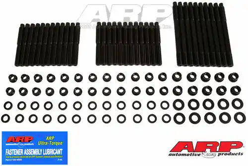 One Day Deal ARP Small Block Chevy SB2 Head Stud Kit with Brodix Rodeck Aluminum Block All Pro Heads